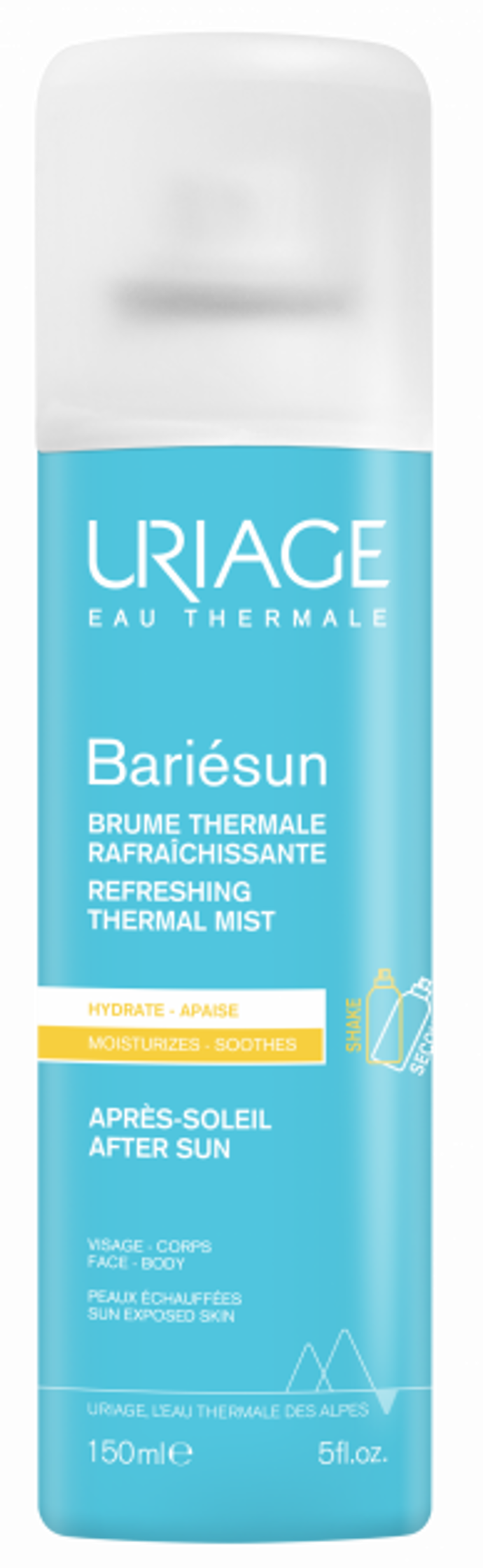 Osvěžující sprej po opalování Bariésun, Uriage, 469 Kč, Dr. Max
