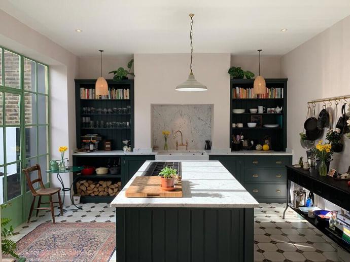 Galerie: Originální zelená kuchyně