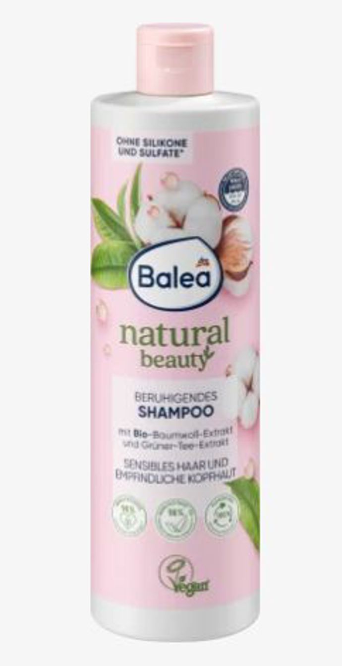 Natural beauty šampon na vlasy bavlník & zelený čaj (Balea)

Klasický šampon, který bude vyhovovat spíše normálním vlasům, které netrápí žádné větší problémy. Poskytne jim péči, kterou očekáváte, vlasy nezatíží a nepodráždí ani pokožku hlavy. Po umytí budete mít z vlasů příjemný pocit.  

Cena: 45 Kč (400 ml)
