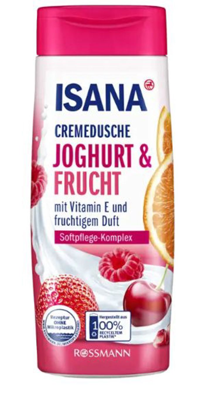 Sprchový gel jogurt & ovoce, Isana (Rossmann)

Tenhle gel vám bude vyhovovat, pokud milujete krémové textury. Je jemný a příjemně voní po ovoci s jogurtem, navíc pokožka je po jeho použití krásně vláčná, že nebudete muset ani použít hydratační mléko (pokud máte normální typ pokožky). Super je také cena!

Cena: 25 Kč (300 ml)
