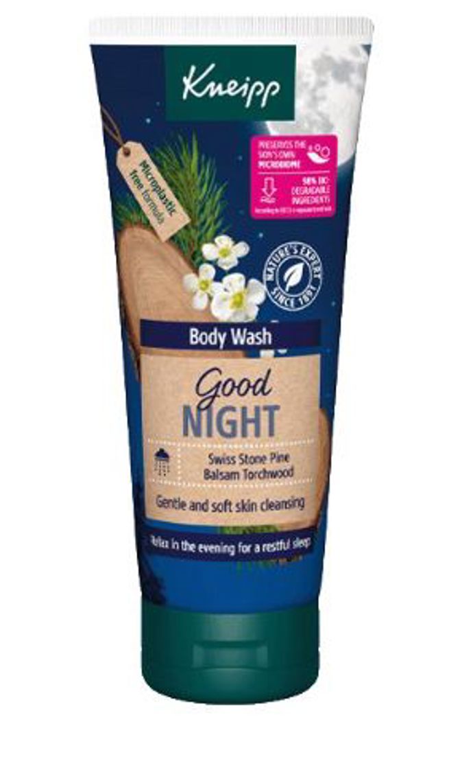 Sprchový gel Good Night, Kneipp

Dopřejte si před spaním krátkou sprchu s uvolňujícími éterickými oleji ze švýcarské borovice a indického santalového dřeva. Tato kombinace zaručeně vyžene z hlavy všechny starosti končícího dne. Sprchový gel Good Night zachovává přirozený mikrobiom vaší pokožky, šetrně ji čistí a dodává potřebnou hydrataci. Z této sprchy budete odcházet příjemně naladěni ke spánku a usnete během chvilky.

Cena: 99 Kč (250 ml)
