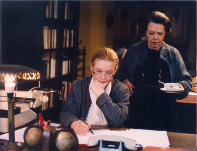 Jana s Jiřinou Jiráskovou
