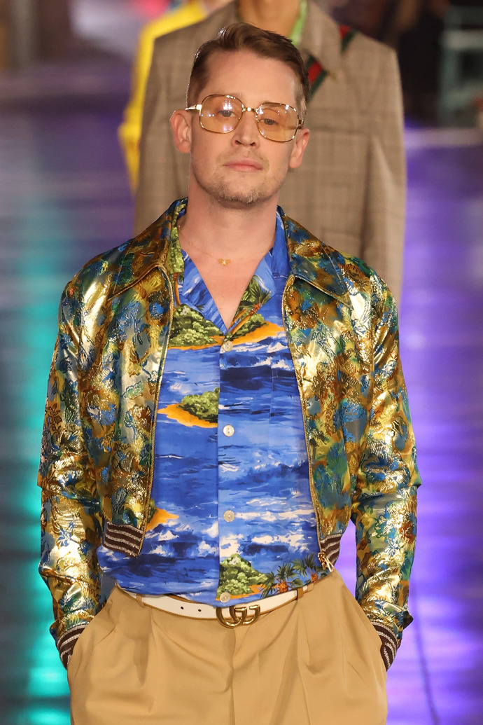 Macaulay Culkin během let