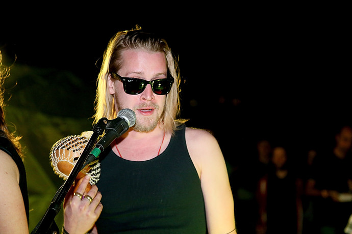 Macaulay Culkin během let