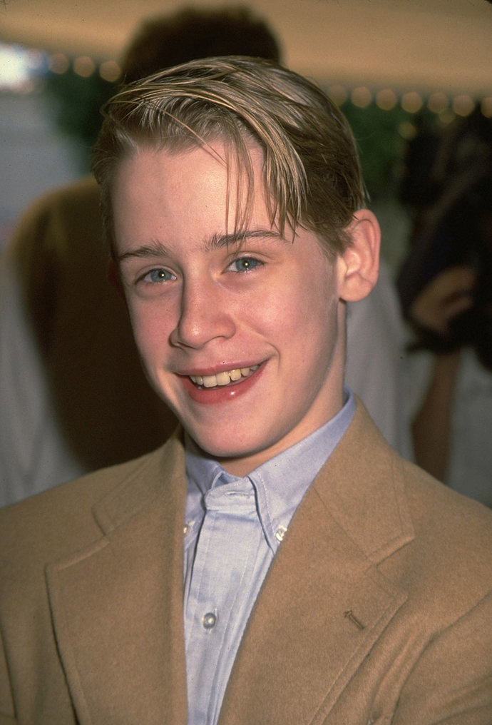 Macaulay Culkin během let