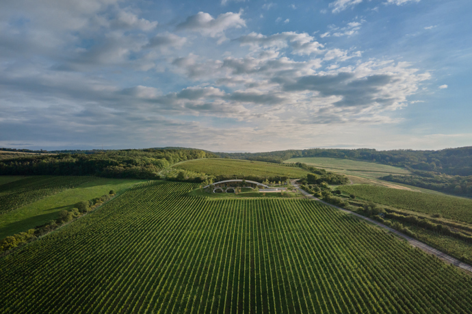 Vinařství Gurdau bylo založeno v roce 2012 na „zelené louce“ a ještě téhož roku byly vysázeny první vinice na svazích nad obcí Kurdějov. O výstavbě vinařského domu se začalo uvažovat o čtyři roky později. V loňském roce vyrostl fascinující objekt, který rozhodně stojí za pozornost. 
