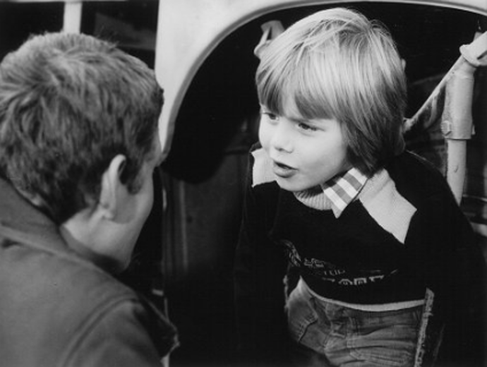 Martin Šotola jako Honzík ve filmu Bota jménem Melichar
Martin Šotola jako Honzík ve filmu Bota jménem Melichar