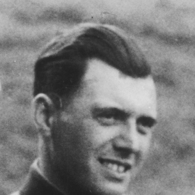 Josef Mengele v Osvětimi v roce 1944.
