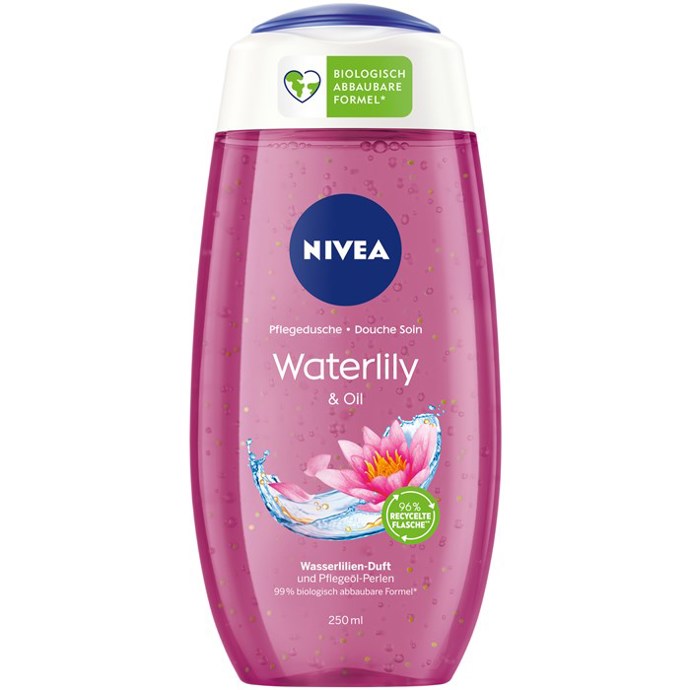 Waterlily & Oil osvěžující sprchový gel, Nivea

Pokud milujete sprchový gel, který bohatě pění, sáhněte právě po tomto produktu. Obsahuje jemnéé mikroperličky, které se během sprchování postupně změní v pěnu. Bude se vám líbit i jemná květinová vůně.  

Cena: 75 Kč (250 ml)
