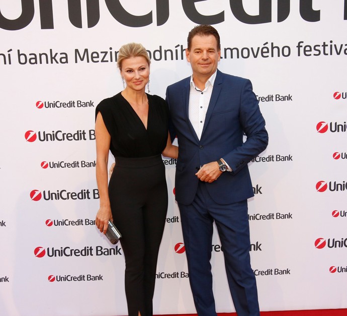 Jitka Kocurová v roce 2023 se svým manželem Tomášem Abrahamem
