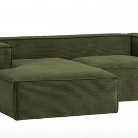 Zelená manšestrová rohová pohovka Kave Home Blok 240 cm, levá.

43 486 Kč, www.designovynabytek.cz

