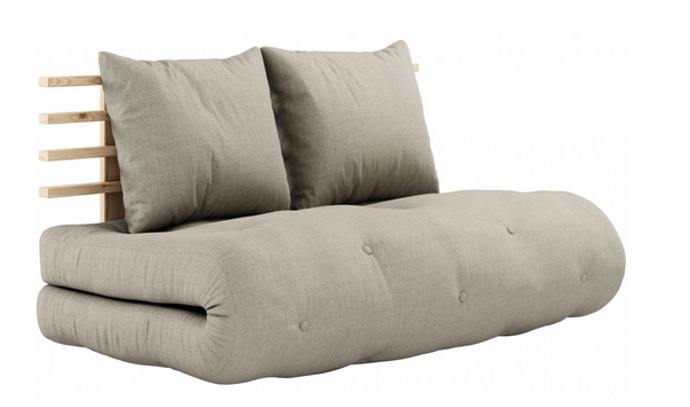 Šedá lněná dvoumístná rozkládací pohovka Karup Design Shin Sano 140 cm.

12 987 Kč, www.designovynabytek.cz
