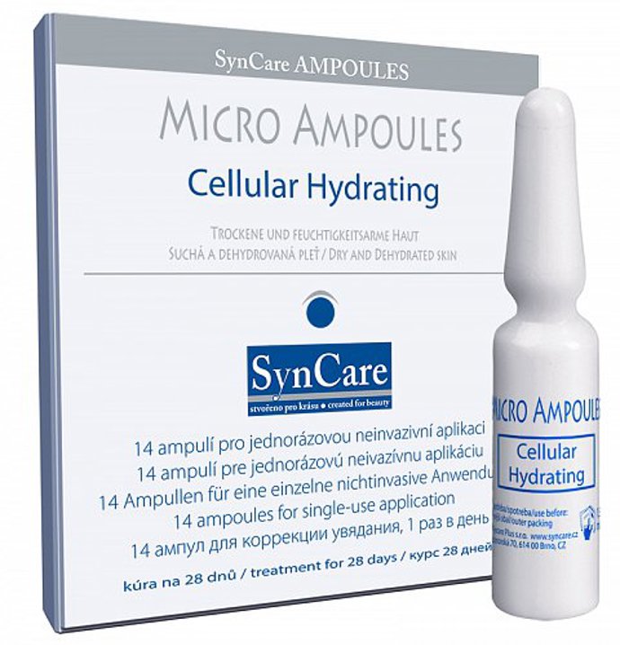 Hydratační sérum ve 14 ampulích Micro Ampoules Cellular Hydrating, SynCare, 849 Kč
Hydratační sérum ve 14 ampulích Micro Ampoules Cellular Hydrating, SynCare, 849 Kč