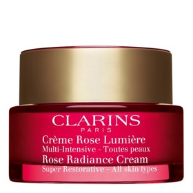 Denní krém Rose Radiance, Clarins, 2800 Kč
