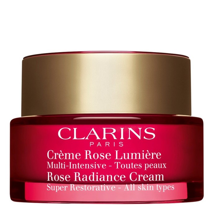 Denní krém Rose Radiance, Clarins, 2800 Kč
Denní krém Rose Radiance, Clarins, 2800 Kč