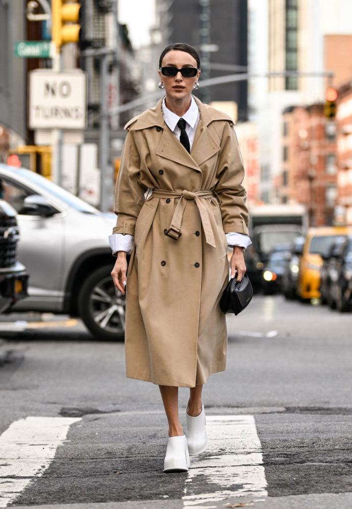 Outfit v pánském stylu v podání Mary Leest
