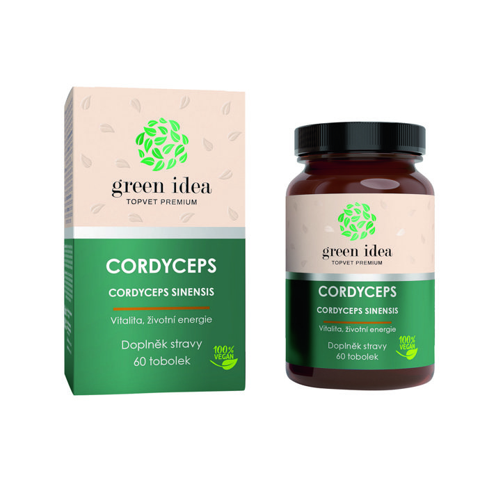 Doplněk stravy – bylinný extrakt Cordyceps, Green Idea, 60 tobolek, 238 Kč
Doplněk stravy – bylinný extrakt Cordyceps, Green Idea, 60 tobolek, 238 Kč