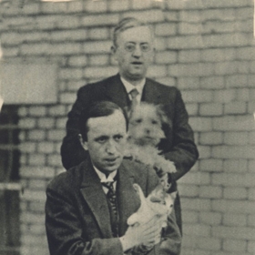 Josef Čapek, s bratrem Karlem