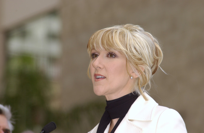 Céline Dion v roce 2004.

