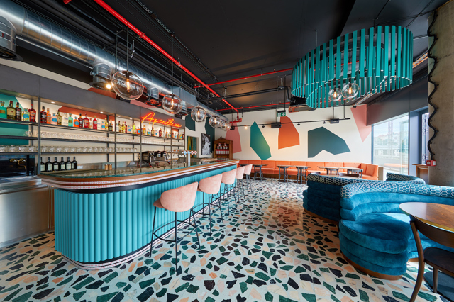 interiér restaurace losteria