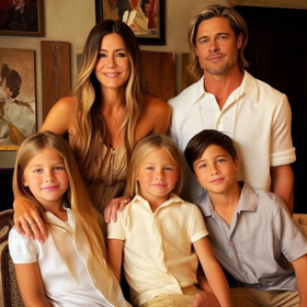 Jennifer Aniston a Brad Pitt
