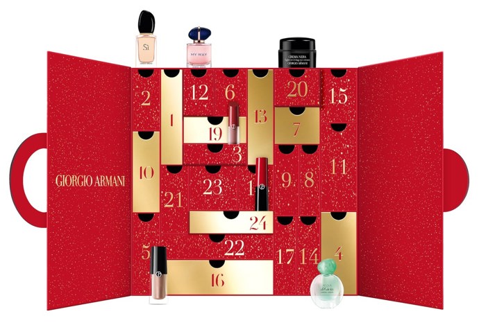 Adventní kalendář, Giorgio Armani, 8990 Kč, Douglas
Adventní kalendář, Giorgio Armani, 8990 Kč, Douglas