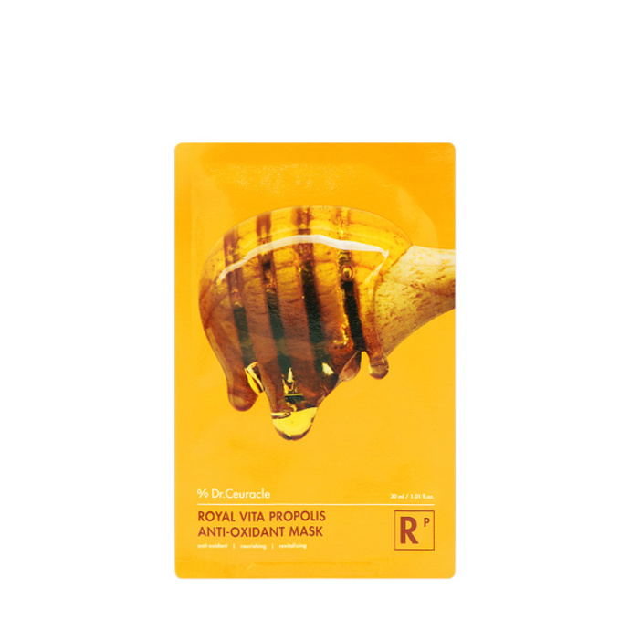 Plátýnková maska Royal Vita Propolis Antioxidant Mask, Dr. Ceuracle, Fann Parfumerie, 149 Kč
Plátýnková maska Royal Vita Propolis Antioxidant Mask, Dr. Ceuracle, Fann Parfumerie, 149 Kč