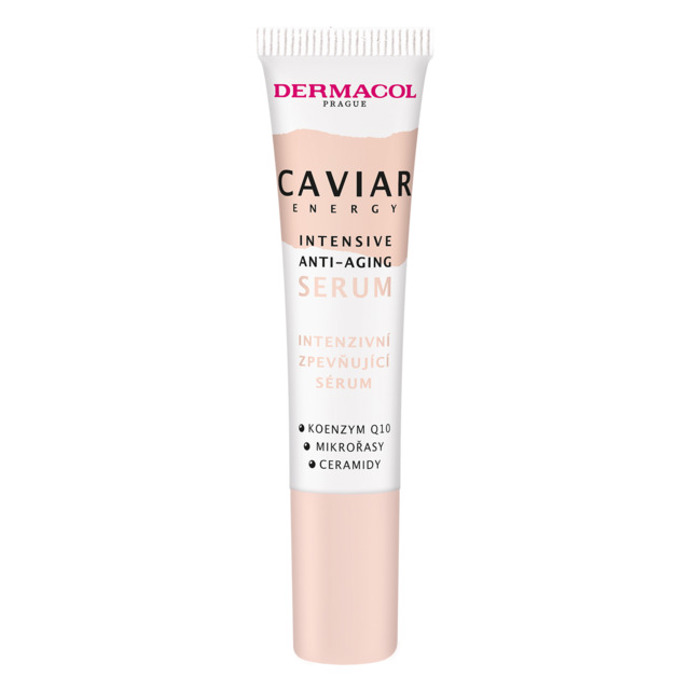 Caviar energy zpevňující sérum (Dermacol)

Zpevňující sérum pro mladistvý vzhled je extra jemné, ale mimořádně účinné. Vyplňuje vrásky, hydratuje pleť a má intenzivní antioxidační účinky. Jemná textura intenzivního séra je v dokonalém souladu s vaší pokožkou a tím poskytuje příjemný pocit po jeho nanesení.

Cena: 199 Kč (12 ml)
