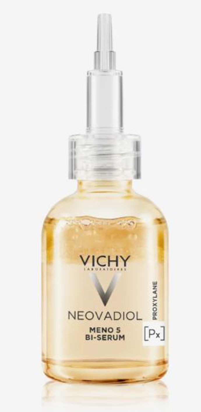 Neovadiol Meno 5 Bi-Serum (Vichy)

Sérum, které přesně vyhovuje potřebám pleti v menopauze. Je navrženo tak, aby kompenzovalo dopad těchto hormonálních změn a zanechalo pleť mladistvou a vyživenou.

Neovadiol Meno 5 Bi-Serum působí proti 5 známkám stárnutí pleti – ztrátě pevnosti, vráskám a jemným linkám, úbytku lipidů, mdlé pleti a nerovnoměrnému tónu pleti. Pleť vypadá plnější a pevnější. Sérum má inovativní dvoufázové složení, rychle se vstřebává, nelepí, nemastí a má svěží texturu.

Cena: 1250 Kč

 
