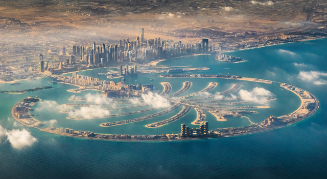 uměle vytvořené ostrovy v Dubaji uměle vytvořené ostrovy v Dubaji