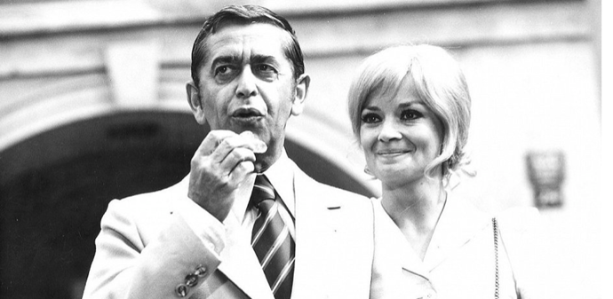 Jana Brejchová a Vlastimil Brodský Jana Brejchová a Vlastimil Brodský