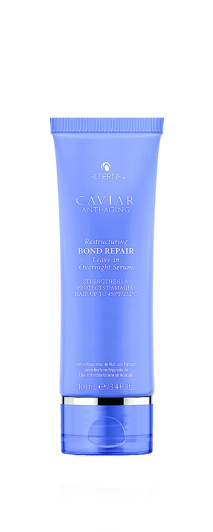 Noční ošetřující sérum Caviar Restructuring Bond Repair Leave-In Overnight Serum, Alterna, 100 ml, 1050 Kč
