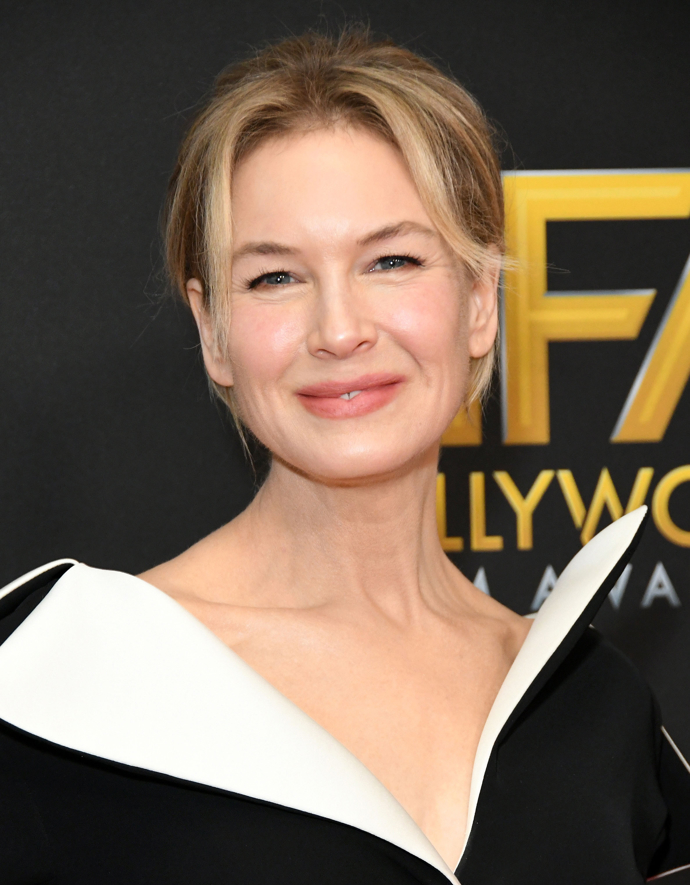 Typicky čtvercový tvar obličeje má například herečka Reneé Zellweger.

