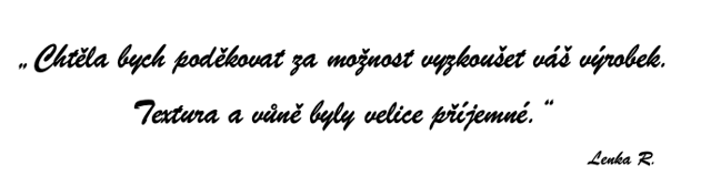 text od čtenářky