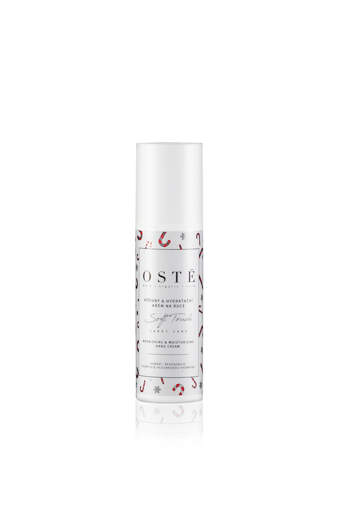 Krém na ruce Soft Touch Candy Cane – limitovaná edice, Ostē, 450 Kč
Krém na ruce Soft Touch Candy Cane – limitovaná edice, Ostē, 450 Kč