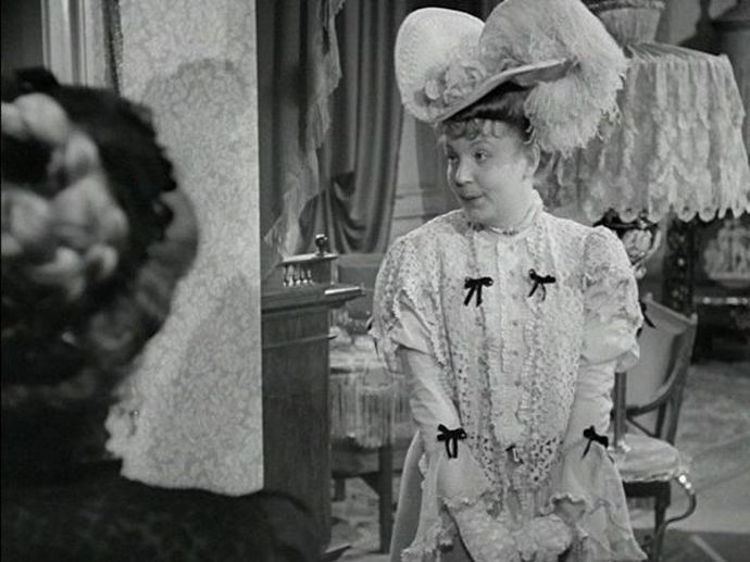 Carola Braunbock ve svém prvním snímku Poddaný (Der Untertan) v roce 1951
