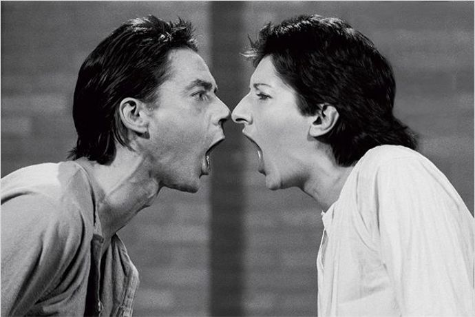 Marina Abramovic a Ulay
Marina Abramovic a Ulay