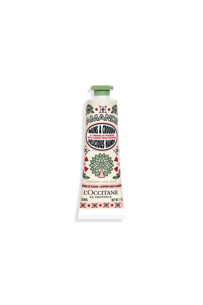 Krém na ruce Almond & Flowers – limitovaná edice, L'Occitane, 240 Kč
Krém na ruce Almond & Flowers – limitovaná edice, L'Occitane, 240 Kč