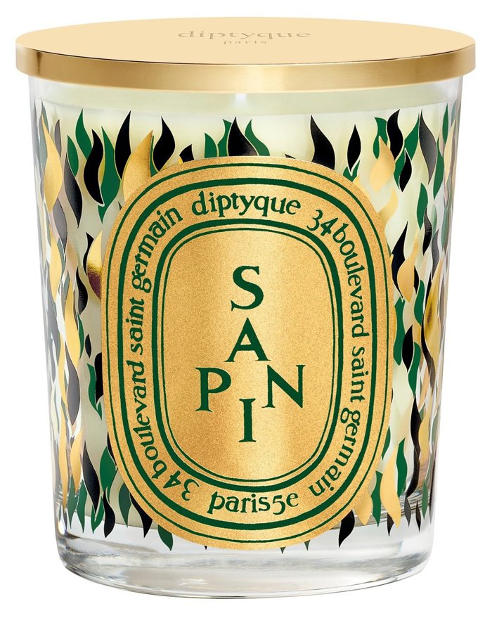 Vonná svíčka Sapin, Diptyque, 1800 Kč
Vonná svíčka Sapin, Diptyque, 1800 Kč