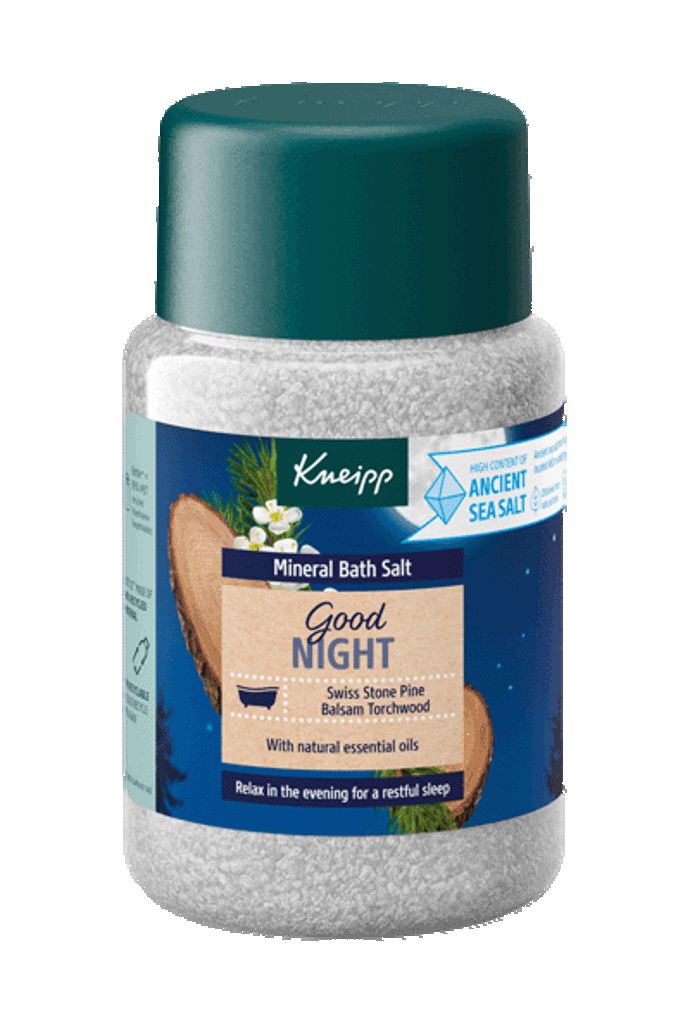 Sůl do koupele Good Night, Kneipp, 209 Kč
Sůl do koupele Good Night, Kneipp, 209 Kč