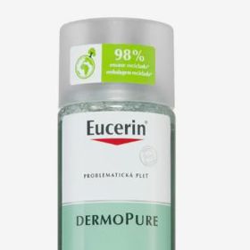 Čistící micelární voda DermoPure (Eucerin)

zajistí důkladné odlíčení během pár minut. Zároveň zbaví vaši pleť každodenních nečistot i odumřelých kožních buněk. Je vhodná pro mastnější a citlivou pleť. Hloubkově čistí póry a redukuje nedokonalosti pleti.

Cena: 355 Kč (200 ml)
