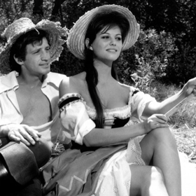 Claudia Cardinale a J. P. Belmondo