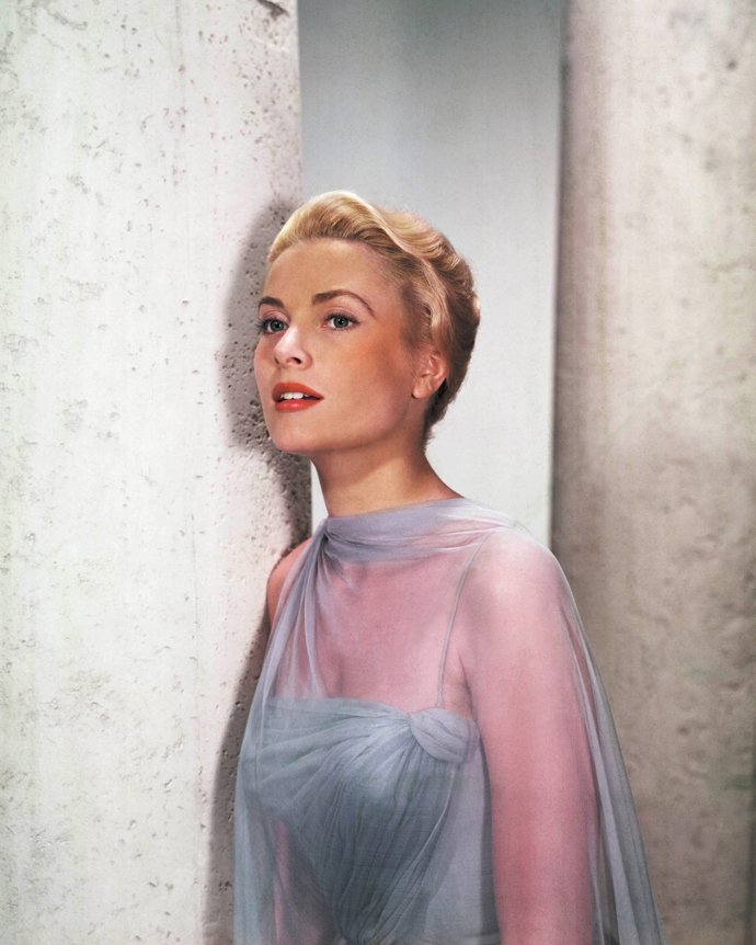 Při natáčení filmu Chyťte zloděje z roku 1955
