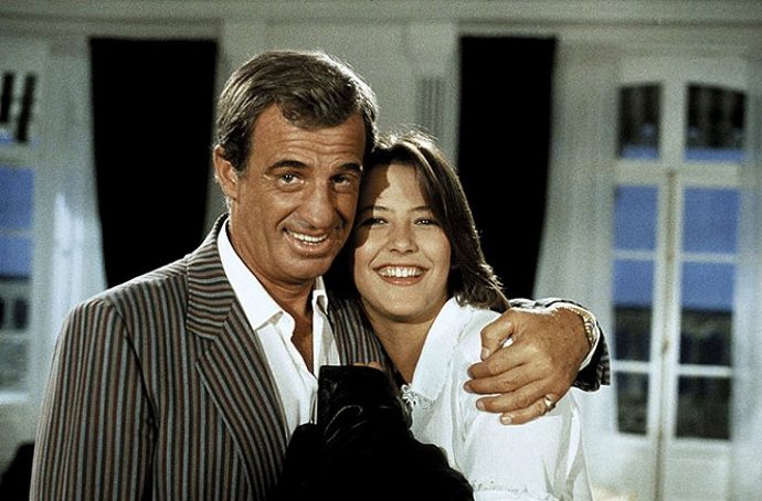 Sophie Marceau a Jean-Paul Belmondo
