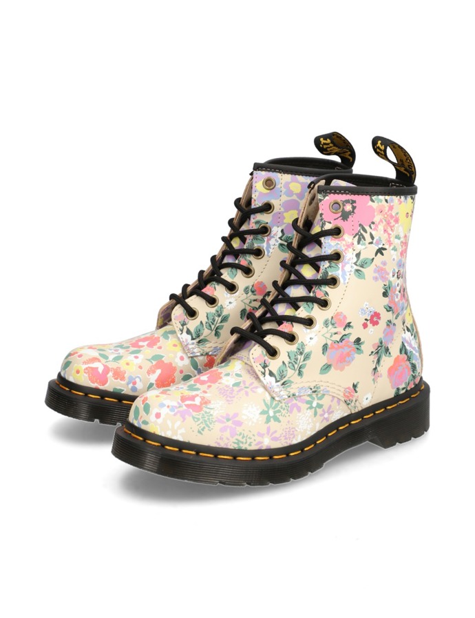 Kotníkové boty s květinovým vzorem Dr. Martens Pascal, 4499 Kč
