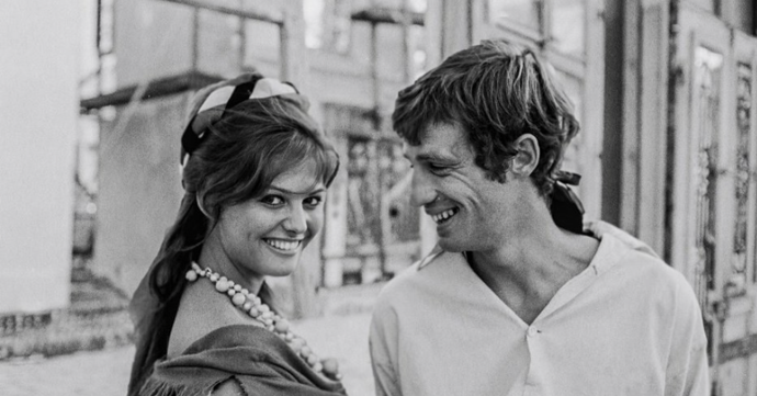 Claudia Cardinale a J. P. Belmondo Claudia Cardinale a J. P. Belmondo