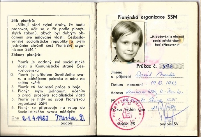 Pionýrská organizace SSM. další ze symbolů socialismu
