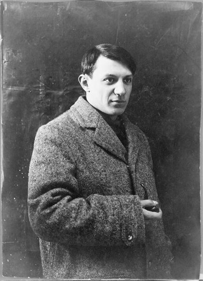 Pablo Picasso v roce 1908
Pablo Picasso v roce 1908