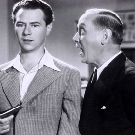 Ladislav Pešek ve filmu Škola základ života z roku 1938. 
