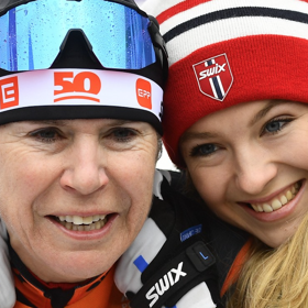 Kateřina s dnes již dospělou dcerou Lucií
